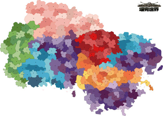 在坦克世界游戏中,如何在地图上标出的坐标?-