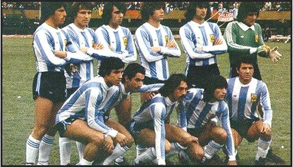 老照片-1978世界杯 阿根廷的冠军阵容_老照片