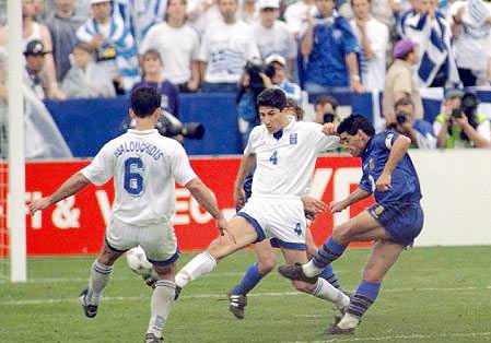 马拉多纳的老照片 球王世界杯最后绝杀瞬间_老