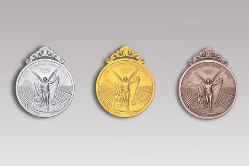اعلان تصميمات ميداليات الدورة الأولمبية 2008