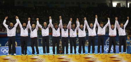 الولايات المتحدة تفوز بذهبية الكرة الطائرة للرجال في اولمبياد بكين