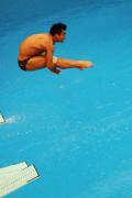 图文-男子单人三米跳板决赛 何冲跳水实力强劲