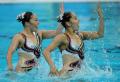 图文-花样游泳双人项目决赛赛况