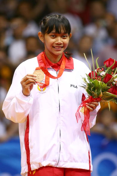 图文-奥运羽毛球女子单打决赛 印尼选手获铜牌