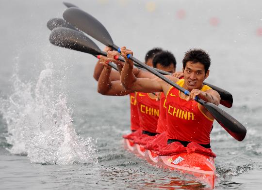 图文-皮划艇静水赛事精彩回顾 中国选手晋级决赛