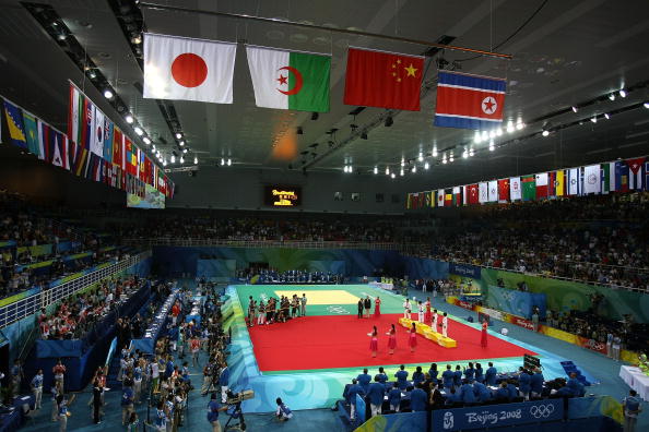 图文-奥运柔道女子52公斤级 五星红旗再度飘扬 