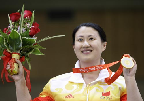 女子25米运动手枪陈颖破纪录夺冠 摘中国队第15金