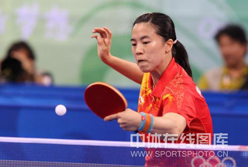 图文-乒乓球女团决赛上演 中国一姐登场