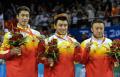 图文-乒乓球男子团体决赛 中国队员协力夺金