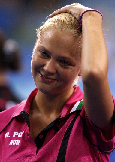 图文-乒乓球女单第二轮开战 匈牙利波塔-乔治娜