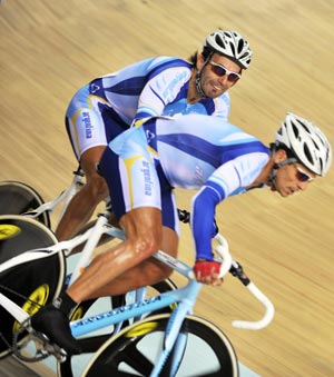 Argentina wins men's madison cycling Olympic gold