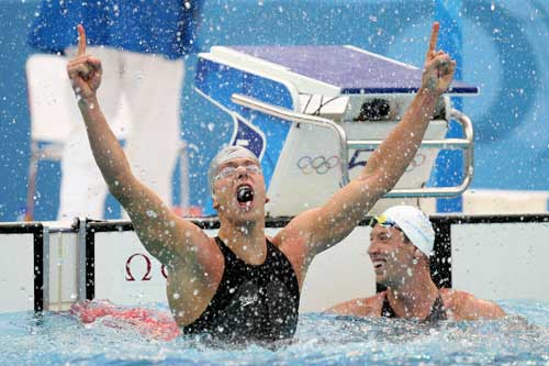 Photos: Brazilian wins Men's 50m Freestyle gold