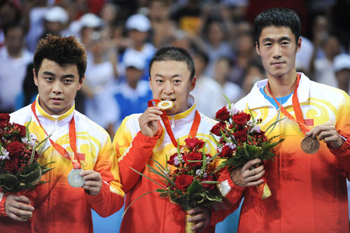 Ma realizes his gold medal dream