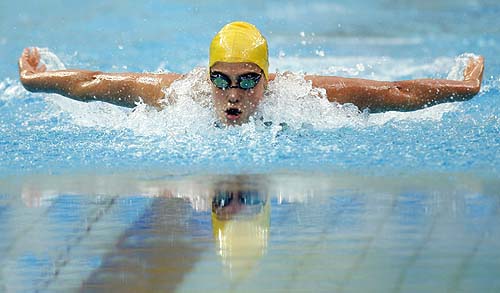 STEPHANIE RICE DE AUSTRALIA BATE RECORD MUNDIAL DE 200M ESTILOS COMBINADOS FEMENINOS  