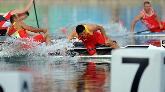 Piragüismo: Meng y Yang revalida su título de C2 500m masculino 