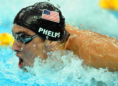 Relais 4x100 m 4 nages (H) : Phelps dé-Spitze