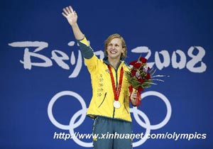 Goldmedaille für australische Schwimmerin