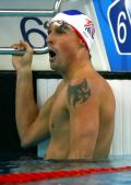 图文-奥运会10日男子游泳预赛 为何如此意外