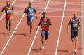 图文-奥运会男子200米预赛 轻松的比赛