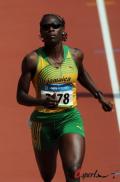 图文-奥运女子200米预赛牙买加选手