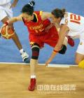 图文-[奥运会]中国女篮67-64西班牙 陈晓丽拼命护球