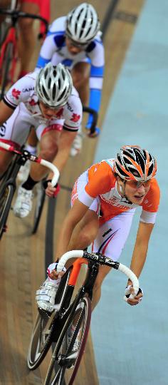 图文-自行车女子记分赛决赛赛况 福斯已遥遥领先