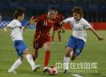 图文-[奥运]中国女足VS日本 浦玮撕开对手防线