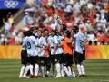 图文-男足决赛阿根廷成功卫冕 阿根廷队笑到最后