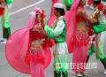 图文-北京奥运会开幕式垫场表演 浪漫的民族舞蹈