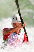 图文-北京奥运会女子单人皮艇 不幸被淘汰