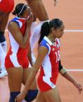 图文-女排半决赛美国3-0古巴 巴罗斯黯然离场
