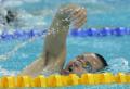 图文-各国游泳队训练备战奥运 北岛康介动作矫健