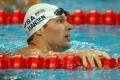 图文-9日奥运会游泳预赛比赛 美国选手汉森