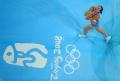 图文-伊辛巴耶娃刷新世界纪录 我爱北京奥运