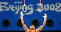 图文-体操各队亮相国家体育馆 西班牙的卡瓦略在训练