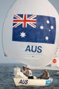 图文-奥运会13日帆船各级别比赛 澳大利亚队帆船