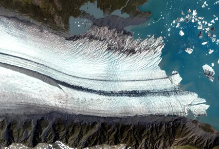 20张最壮观的卫星地球图片：尼罗河沉积平原(2)