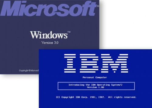 微軟和IBM的操作系統(tǒng)兩強相爭 PC進化史:微軟崛起后時代