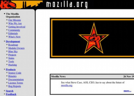图:网景创立开源项目Mozilla 图:网景创立开源项目Mozilla