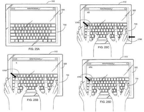 The apple is the picture that flat computer patent application refers
