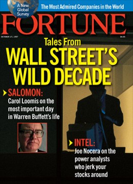 On October 22, 1997 " the insanity of wall street 10 years of legend "