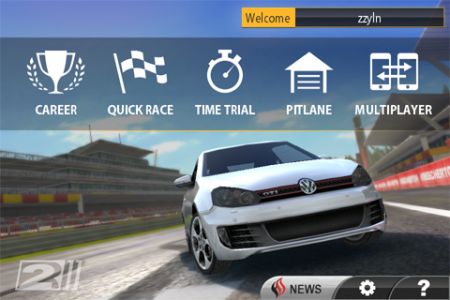 real racing 2 data android