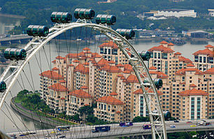 世界最高摩天轮--新加坡摩天轮