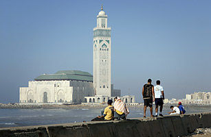 世界最高尖塔--哈桑二世清真寺尖塔