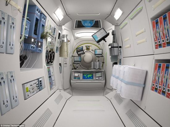 太空旅馆还将充当国际空间站宇航员的一个紧急避难所