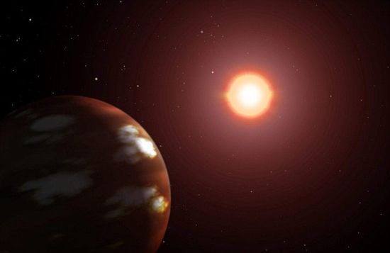 科学家已经研究了Gliese 581星系，看一看生命是否可以通过太空岩石在不同世界间传播