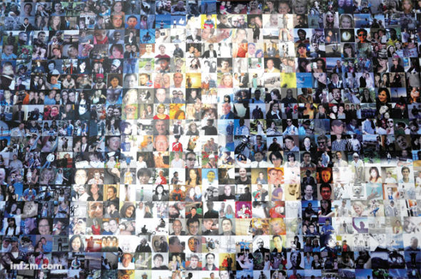 ��ȫ���绥�����û��У���29%��ʹ��Facebook�����ڣ�����������ص��û�ÿ��Ҫ�����滨��26�ڷ��ӡ�FacebookĿǰ��ÿ�»�Ծ�û����Ѵ�9.01�ڡ� (CFP/ͼ)