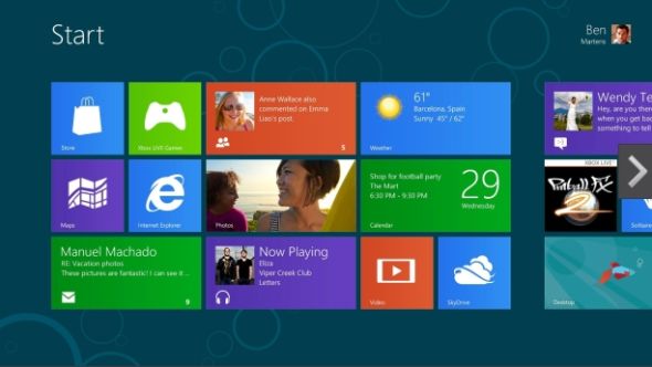 微軟正式發布Windows 8發行預覽版