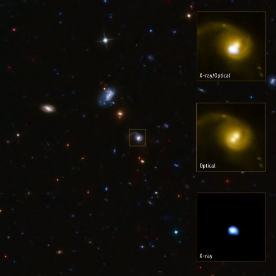 这是CID-42系统，位于大约40亿光年之外