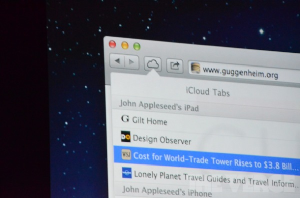 iCloud Tabs